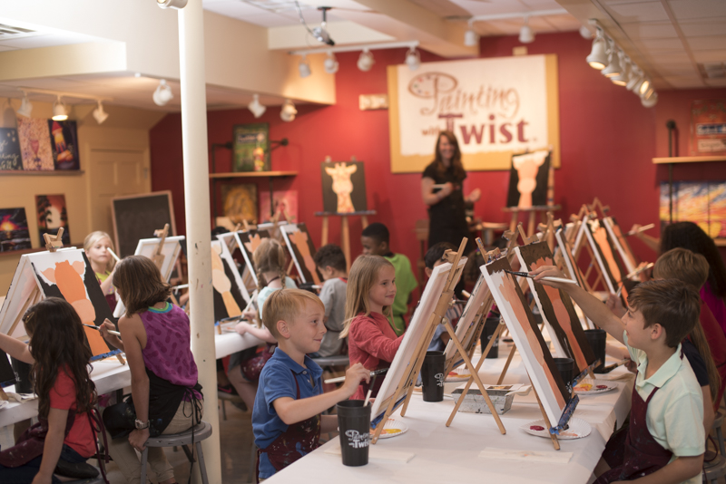 Painting with a Twist at Home - Fun 4 Sarasota Kids