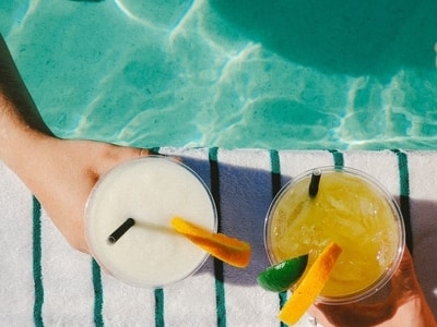 poolside cocktails